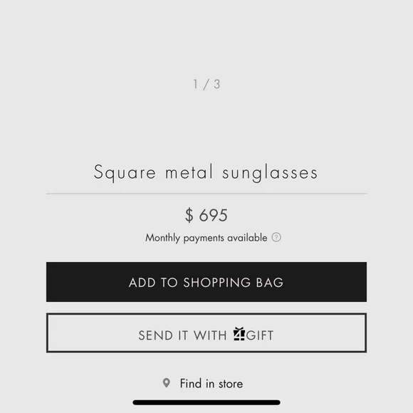 Gucci Square Sunglasses - Picture 8 of 8